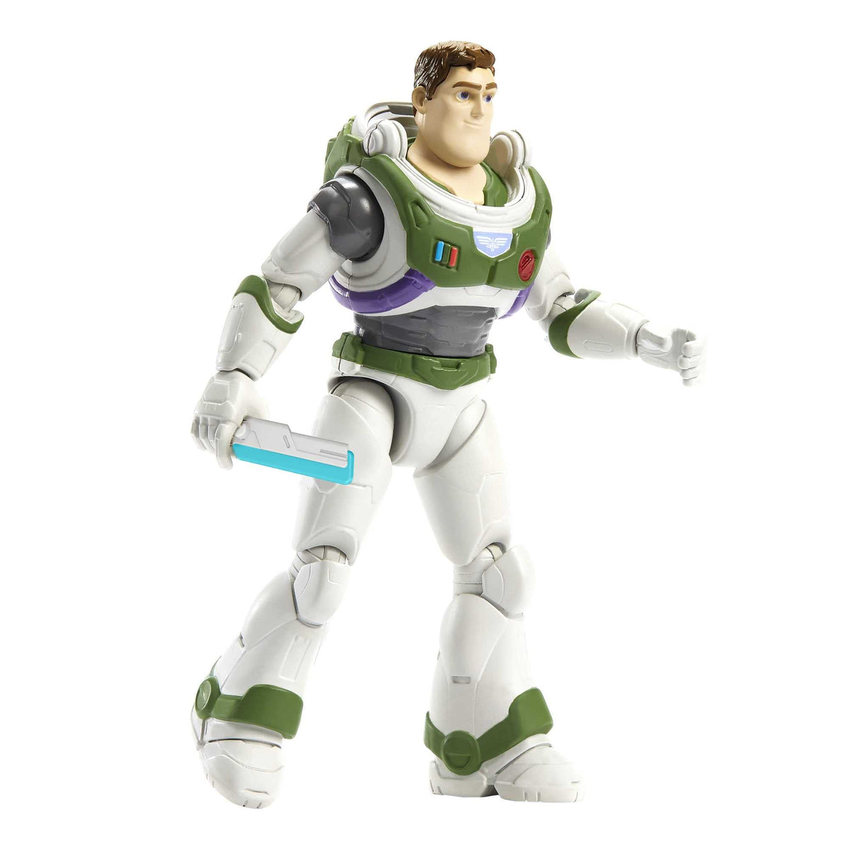 Mattel Disney and Pixar Lightyear Buzz Lightyear Action Figure & Accessory, Space Ranger Alpha Set with Laser Blade, 5-inch