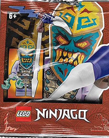 LEGO Ninjago: Thunder Keeper Minifig with Lightning Staff