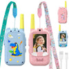 Video Walkie Talkies for Kids,ELFEYE Handheld Rechargeable Video/Voice Call Children Walkies Talkies,Toddler Toy for Indoor Outdoor Games,Camping