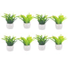 Dollhouse Decoration Plant Pots Miniature Green Potted Bonsai Models Decor,1:12 Miniature Plant