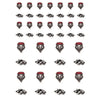 New Mexico Lobos Small Sticker Sheet - 2 Sheets