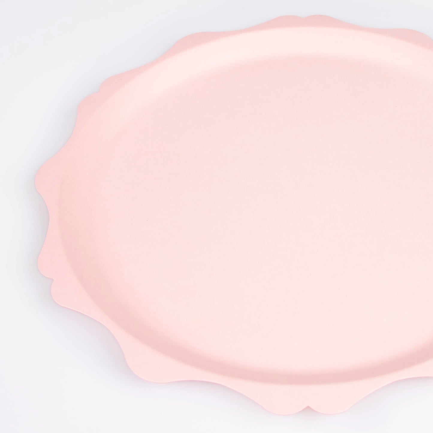 Meri Meri Decorative Edge Compostable Plates (Pack of 8), Bamboo Disposable Plates, Available in 2 Sizes, Hot & Cold Food