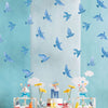 Blue Seagull Anti Bird Collision Glass Stickers Set
