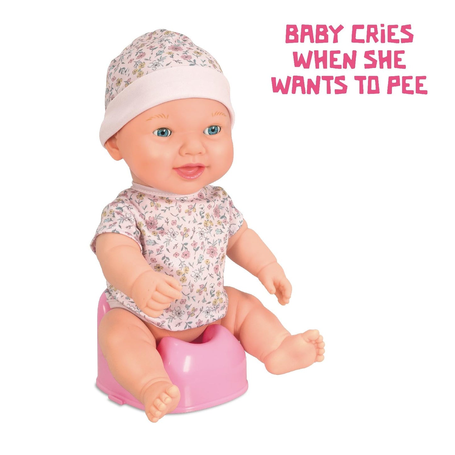 Mother Love Interactive Baby Dolls, 15 Inch Potty Training Doll