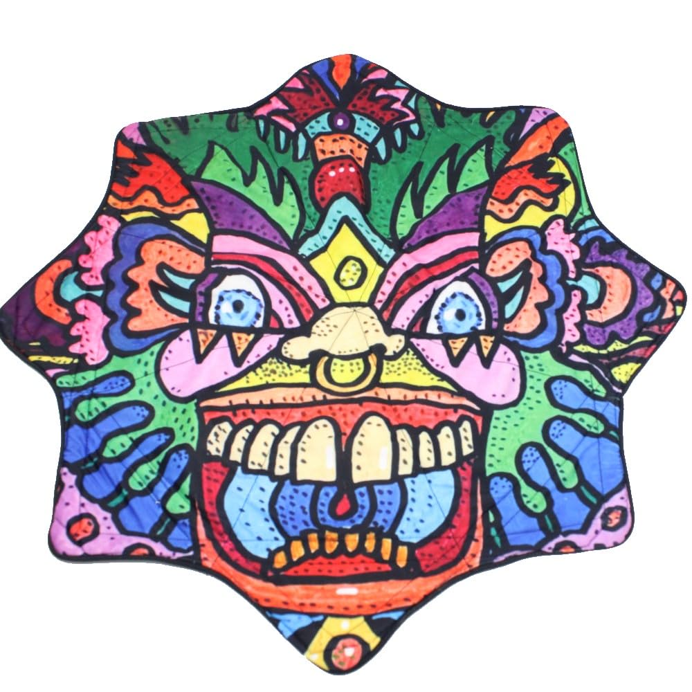 Mougee (moo-JEE) Air Flow Star - MiSi501 Design Collection - for Beginners & Advanced - Fun&Challenging - Double Stitched Flow -Vibrant Colors
