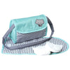 Adora Baby Doll Diaper Bag with Sturdy Straps, Includes Changing Mat and 2 Doll Diapers (Fits 13" Dolls), for Ages 3+ - Zig Zag Print