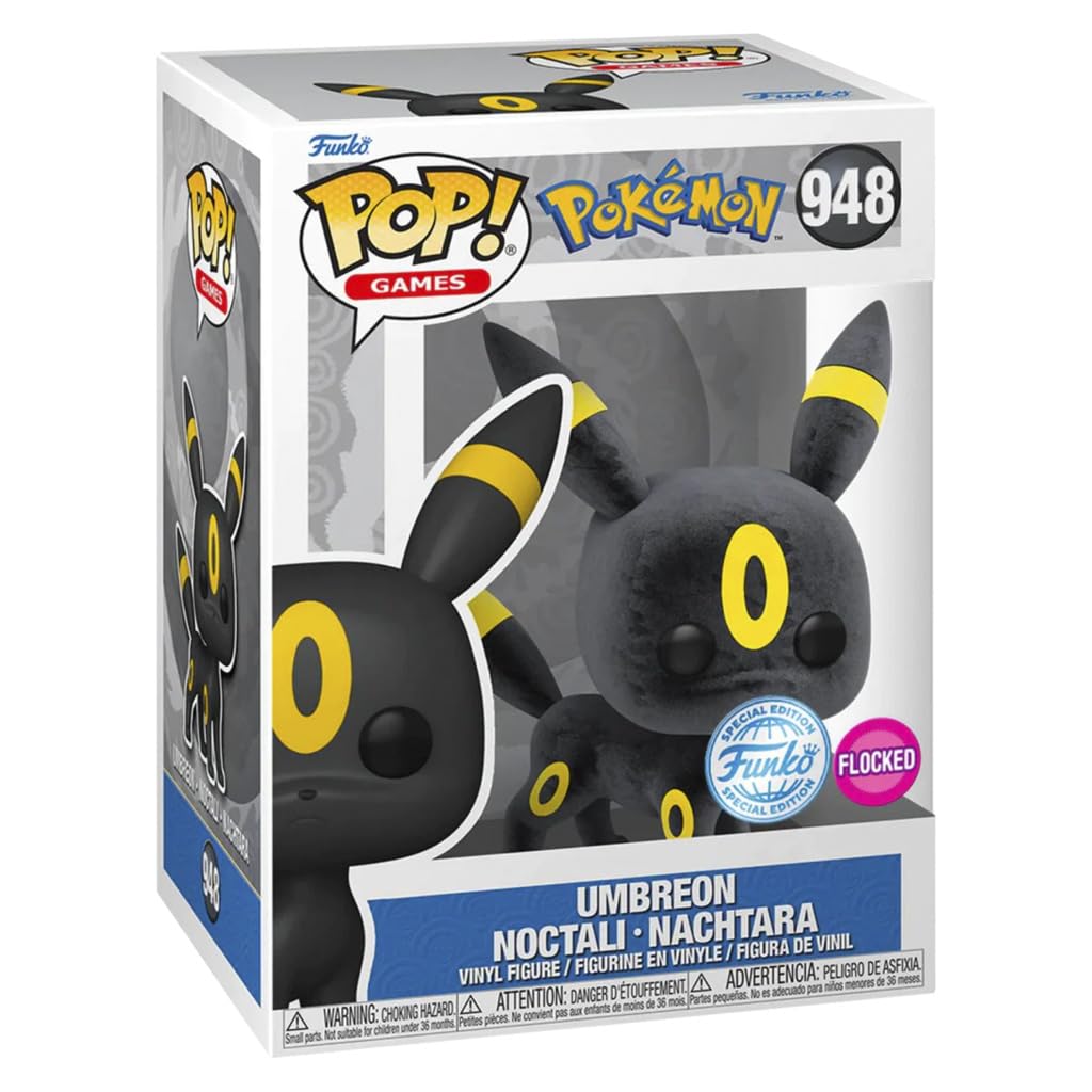 Funko Pop Pokemon Umbreon Flocked #948