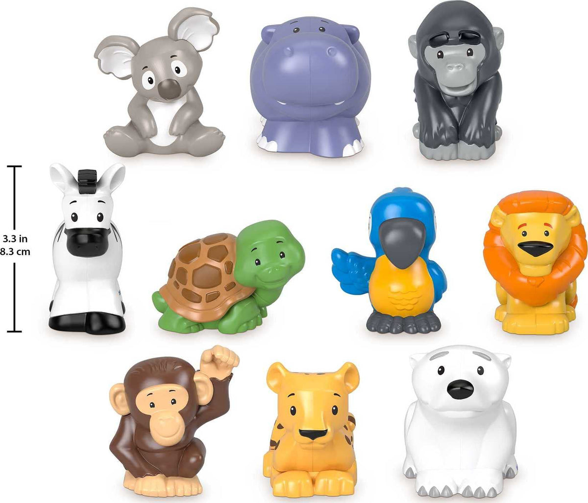 Fisher-Price Little People 10 Animal Figures Pack