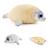 Dinyinor 20‘’ Molting Seal Plush Pillow,Chubby Blob Seal Stuffed Animal plushies for Boys Girls, Kids' Throw Pillow,Gifts for Kids