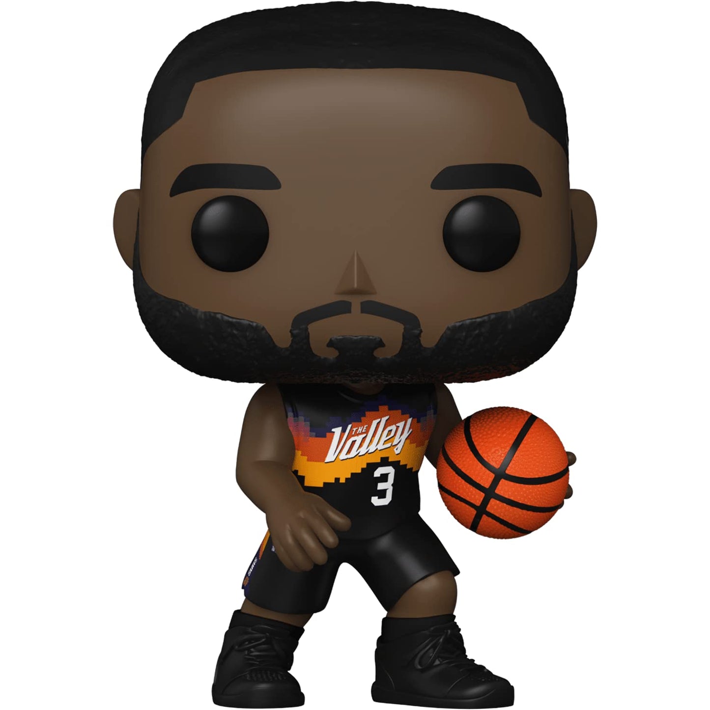 Funko Chris P a u l : P o p ! Basketball Vinyl Figurine Bundle with 1 Compatible 'ToysDiva' Graphic Protector (132-59262 - B)