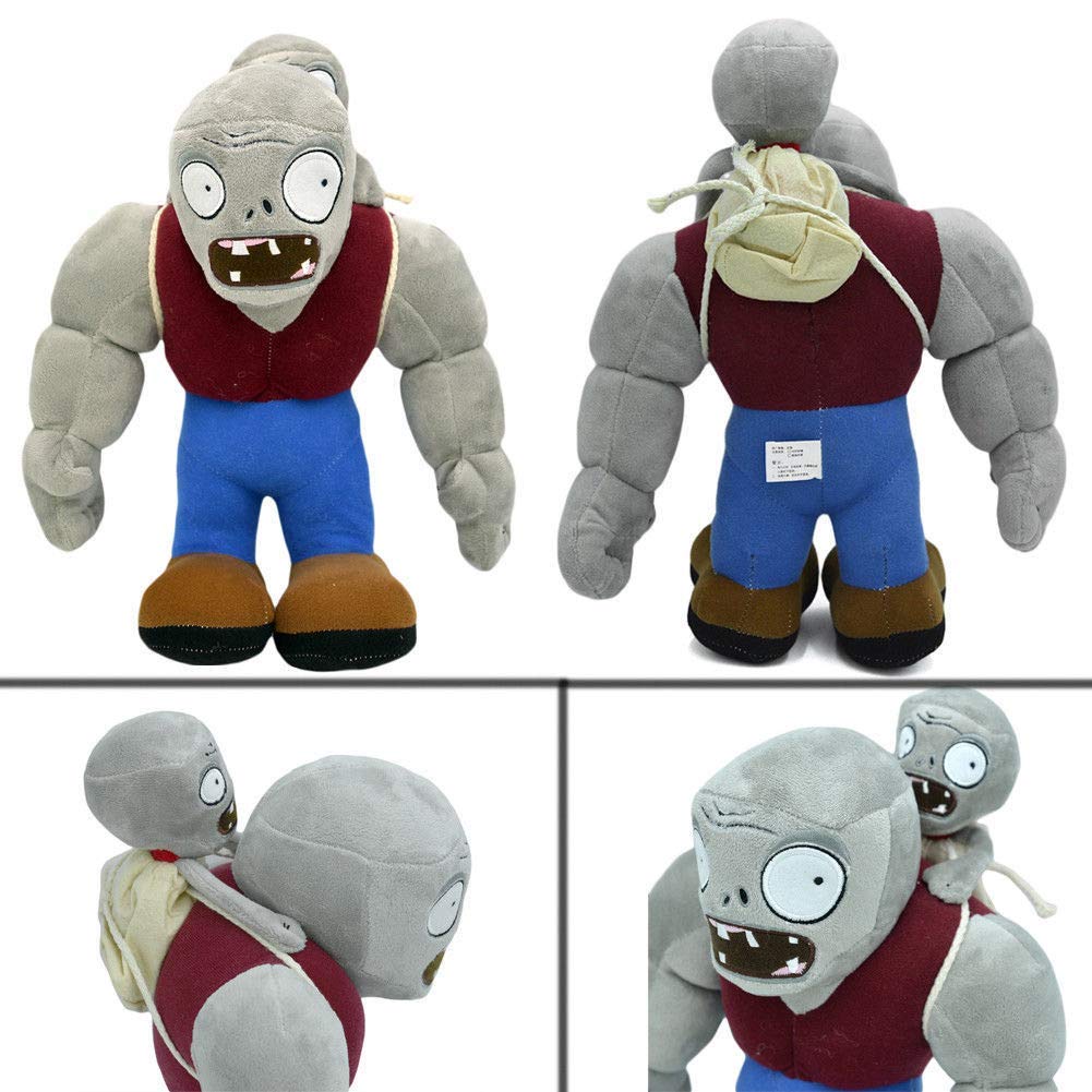 Maikerry 12" PVZ Gargantuar Plush Toys Stuffed Soft Doll Muscle Plush Toy, Great Gifts for Kids and Fans, Christmas, Hallowen