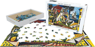 EuroGraphics Pablo Picasso, Mediterranean Landscape, Multicolor