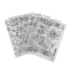 Shrink Plastic Sheets 8pcs Premium DIY Craft Kit for Jewelry Keychains Toys 20x29cm Frosted Surface Handmade Art Supplies