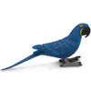 Safari Ltd. Hyacinth Macaw Figurine - Lifelike 4.5" Bird Figure - Educational Toy for Boys, Girls, and Kids Ages 3+