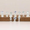 Miniature Cute Glow Elves, Dollhouse Mini Resin Glow Elves, for Fairy Garden, Terrarium, Halloween, Landscape Garden, Potted Plants Decoration (10PCS)