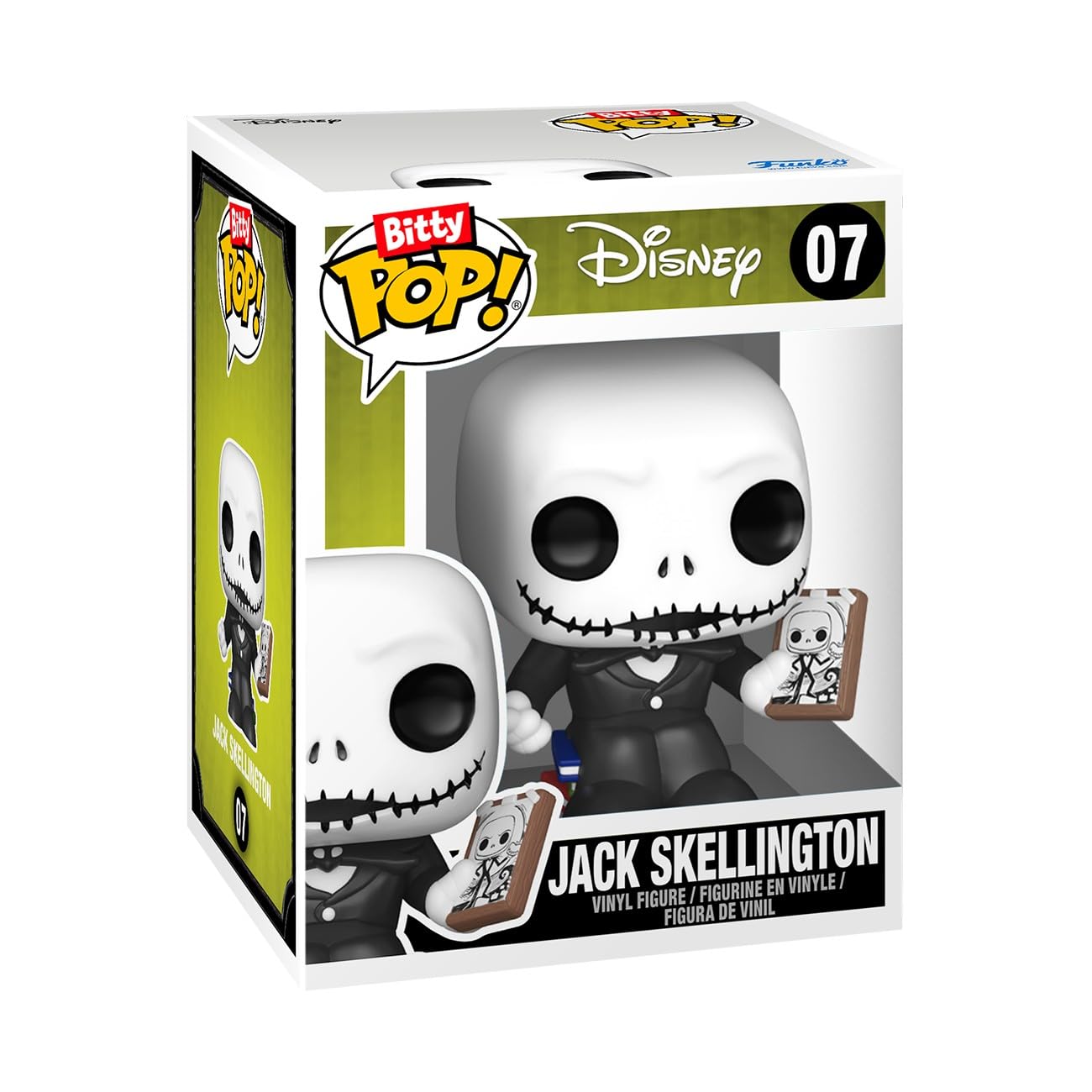 Funko Pop! Starter Set: The Nightmare Before Christmas Bitty Bundle Pack - 6 Pack - Zero, Sally, Jack Skellington, Bitty Ride Snowmobile, and Bitty
