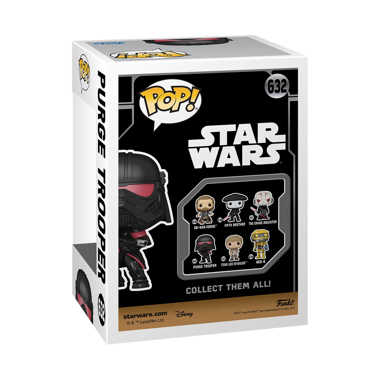 Funko POP! Vinyl: OBI-Wan Kenobi - Purge Trooper - (Battle Pose) - Star Wars - Collectable Vinyl Figure - Gift Idea - Official Merchandise - for Kids