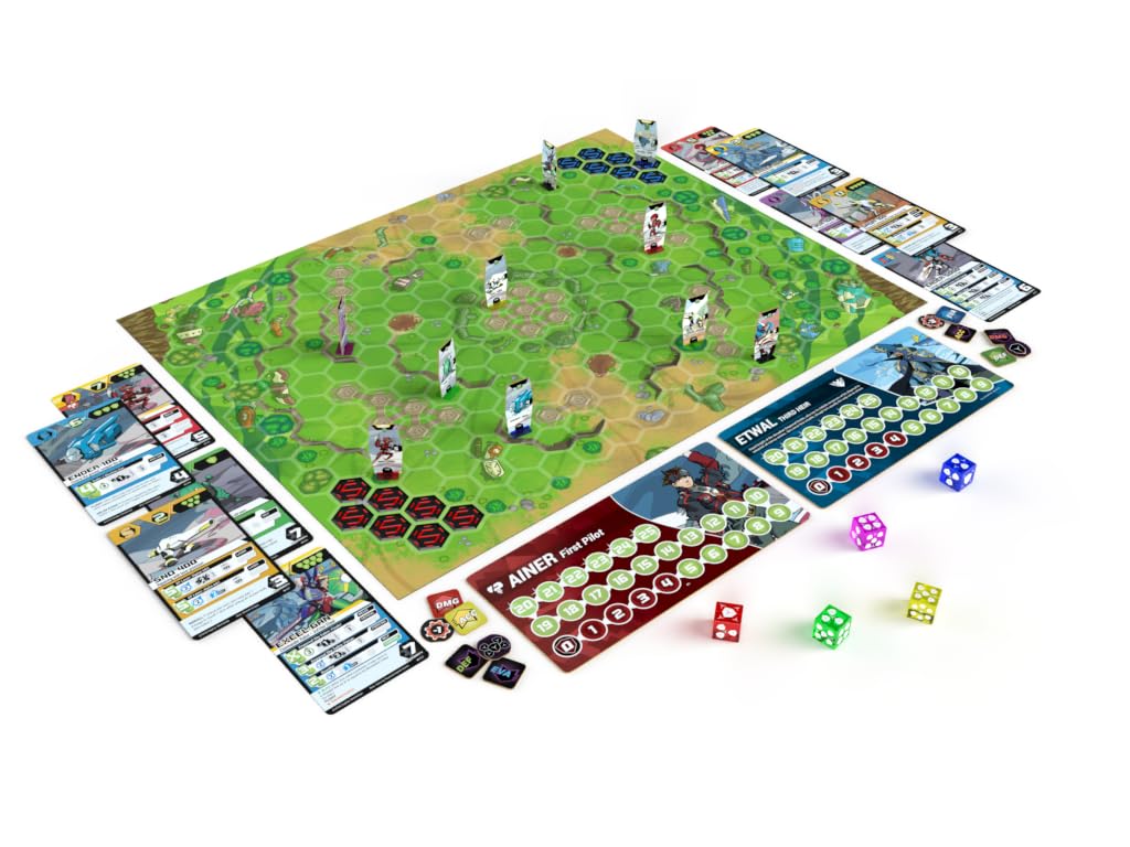 AEGIS Combining Robots Reprint Editon | by Zephyr Workshop | Robot Battle Board Game |