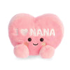 Aurora Adorable Palm Pals I Love Nana Heart Stuffed Animal - Fun Collectible Plush For Grandmothers - A Gift of Affection to Express Love - Pink 5
