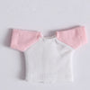 XiDonDon Short Sleeve T-Shirt for ob11,Molly,Body9,Gsc,1/12bjd Doll Clothes Toys Accessories (Pink)