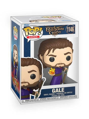 Epic Collectibles Pop Games: Baldur's Gate - Gale Vinyl Figure Included with Box Protector Compatible for Funko