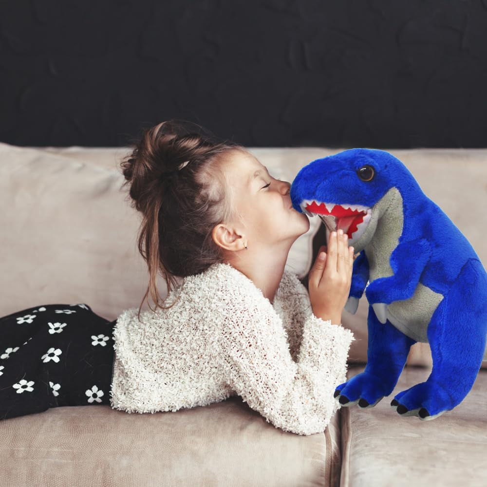 ArtCreativity 16" Cozy Plush T-Rex Dinosaur Stuffed Animal, Dino Plush, Soft and Cuddly Stuff Animals for Kids, Stuffed Dinosaur, Great Gift for Boys