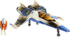 Mattel Disney Pixar Lightyear Hyperspeed Series Mini Action Figure & Toy Vehicle Set, Buzz Lightyear & XL-15 Spaceship