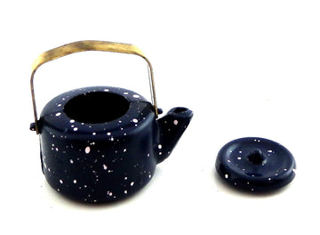 Dolls House Miniature Kitchen Accessory Blue Kettle 397