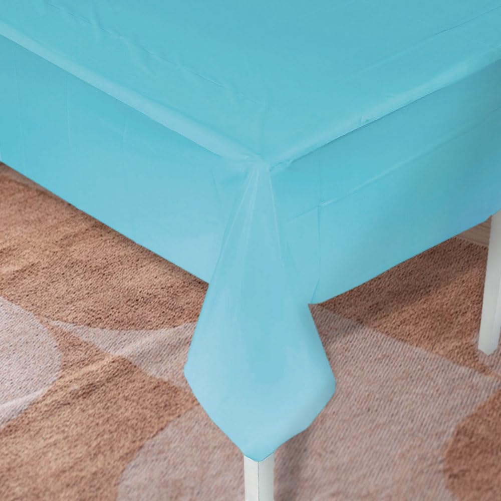 Fun Express Light Blue Tablecover 54" X 108"