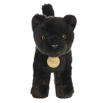 Aurora® Realistic Miyoni® Panther Stuffed Animal - Lifelike Details Make a Cherished Companion - Perfect for Decorating Bedrooms or Classrooms - Black
