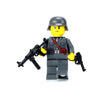 Battle Brick 1.6 Inches Tall Collectible German WW2 MP40 Soldier Custom Collectible Minifigure | Genuine Military Minifig | Printed in The USA | World