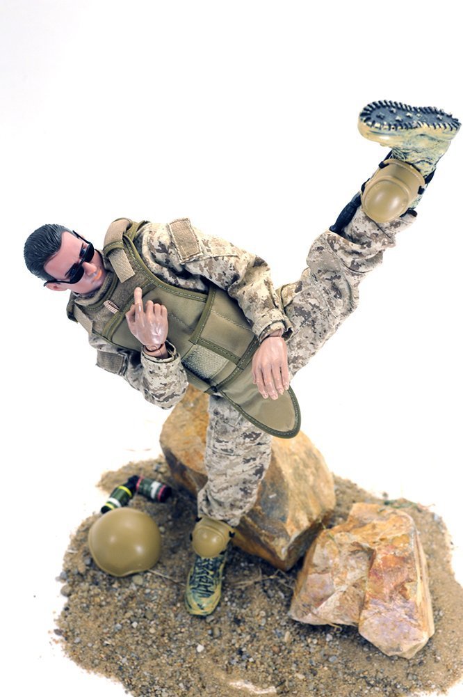 BJPEY 12" Special Forces Action Figures Soldiers Toys 1:6 Scale (Seal)