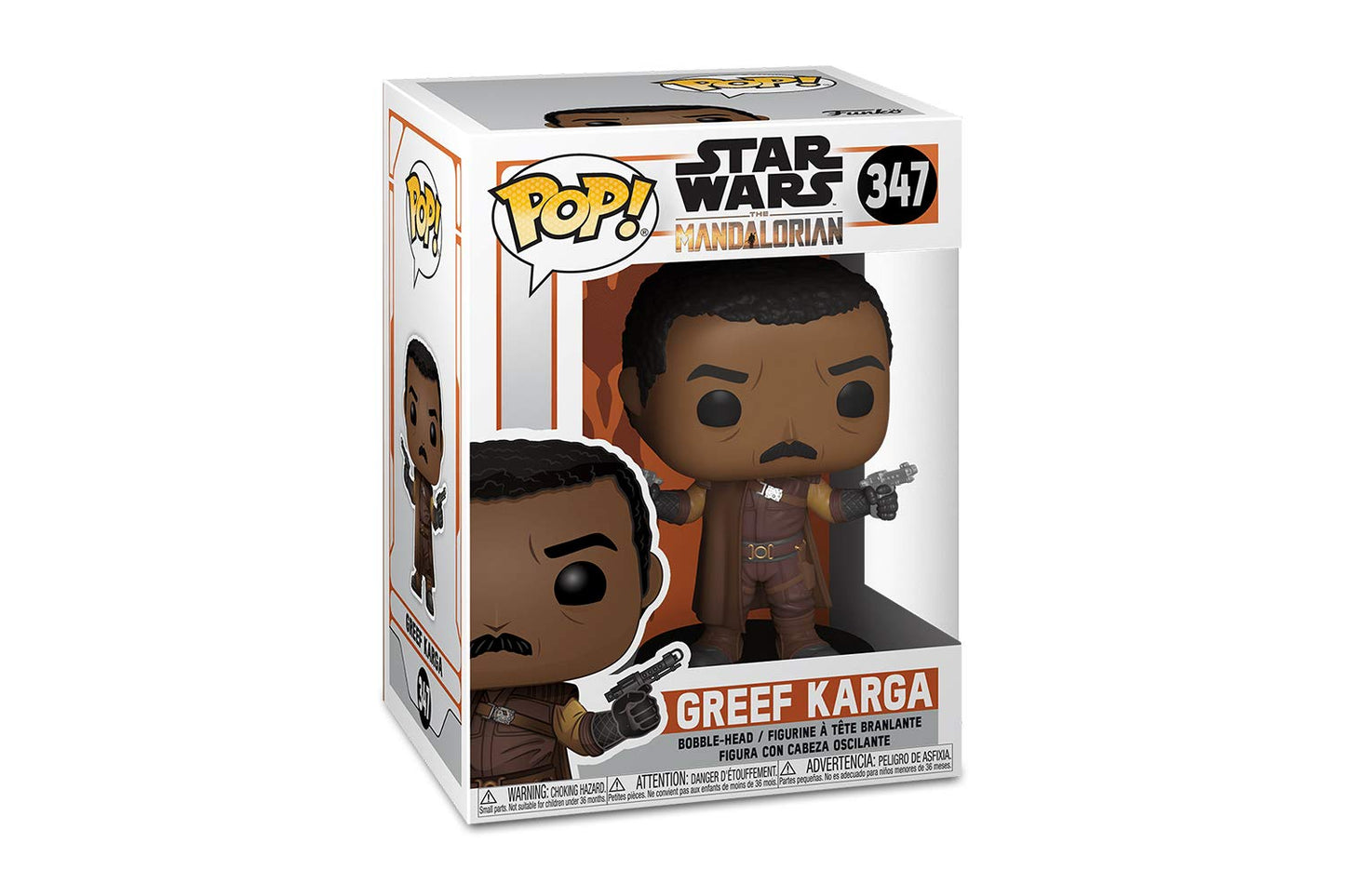 Funko Star Wars: The Mandalorian - Greef Karga Pop! Vinyl Figure, Multicolour