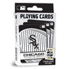 MasterPieces Officially Licensed MLB Chicago White Sox Playing Cards - 54 Card Deck for Adults