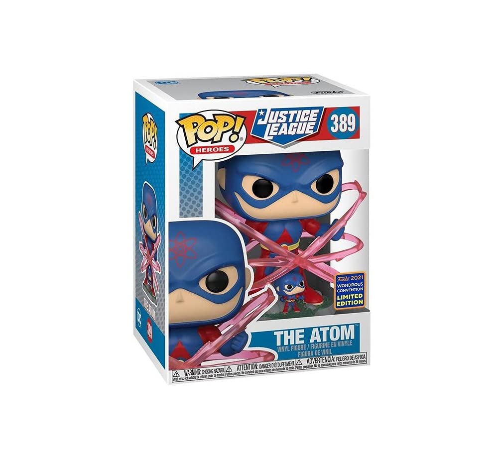 Funko Pop! Justice League The Atom Exclusive Vinyl Figure Wondrous Convention 2021 Shared