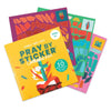 Pray by Stickers for Catholic Kids - 10 Pages First Communion Book - Bible Activity Book - Interactive Prayer Book - Color-Full Sticker Painting
