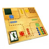 Pickle Sports Get Out Card Marble Wood Board Game (Folding Portable Travel Board)