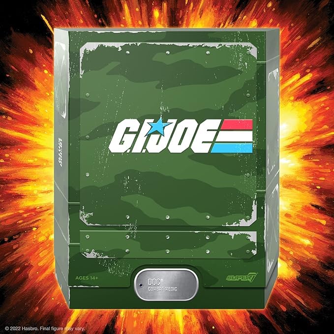 Super7 ULTIMATES! G.I. Joe Scarlett - 7" G.I. Joe Action Figure with Accessories Classic Cartoon Collectibles and Retro Toys