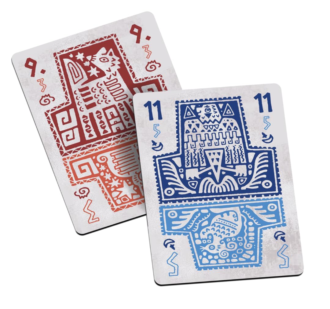 Allplay Prey Board Game - A Tiny Trick-Taker that Fits in Your Pocket - Flip Your Cards Over Halfway Through - Travel-Sized for Adults & Families