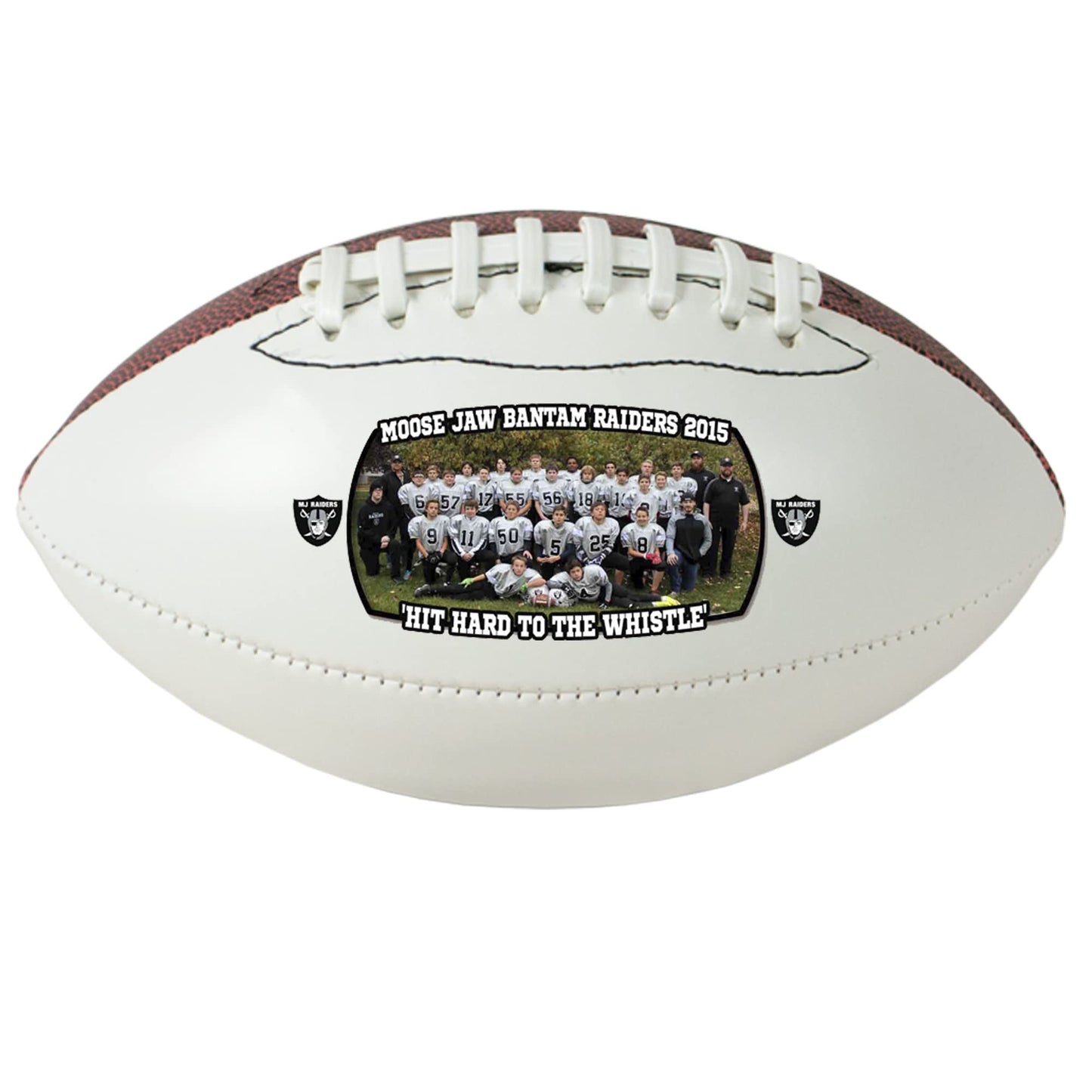 Personalized Custom Photo Mini Football - Any Image - Any Text - Any Logo