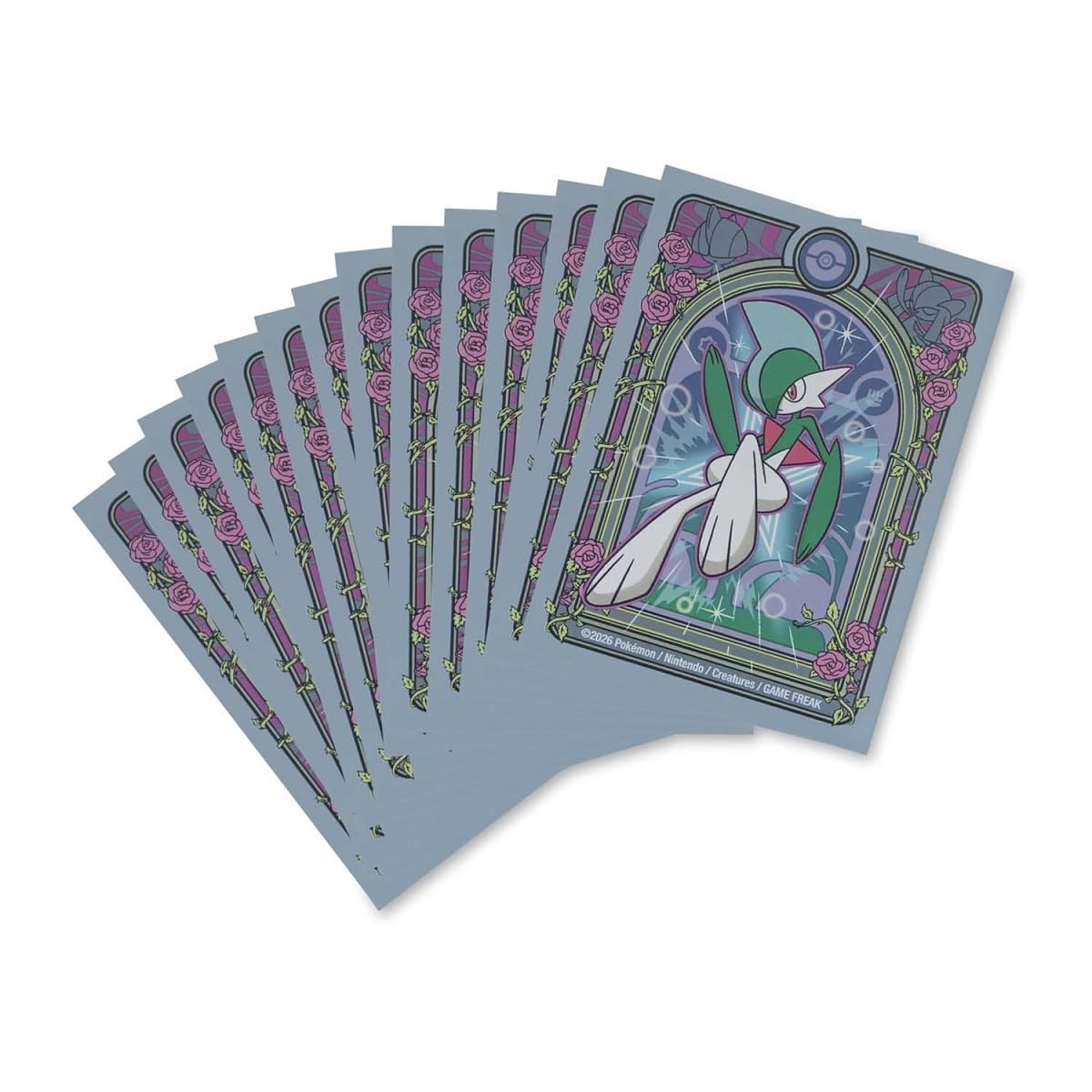 Pokémon Center: Pokémon TCG: Gallade Majesty Card Sleeves (65 Sleeves)