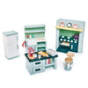 Tender Leaf Toys - Dovetail Dollhouse Accessories - Detailed Ultra Stylish Wooden Furniture Sets and Room Decor - Encourage Creative and Imaginative