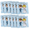 Color Your Own Wedding Kids Table Activity Set 12Pc - Crafts for Kids and Fun Home Activities