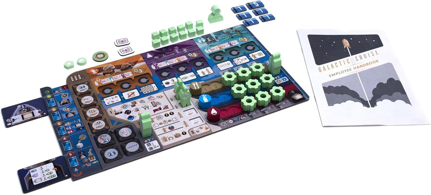 Galactic Cruise: Advancements Expansion - Kinson Key Games - 1 to 4 Players - 90-150 Minutes Play Time