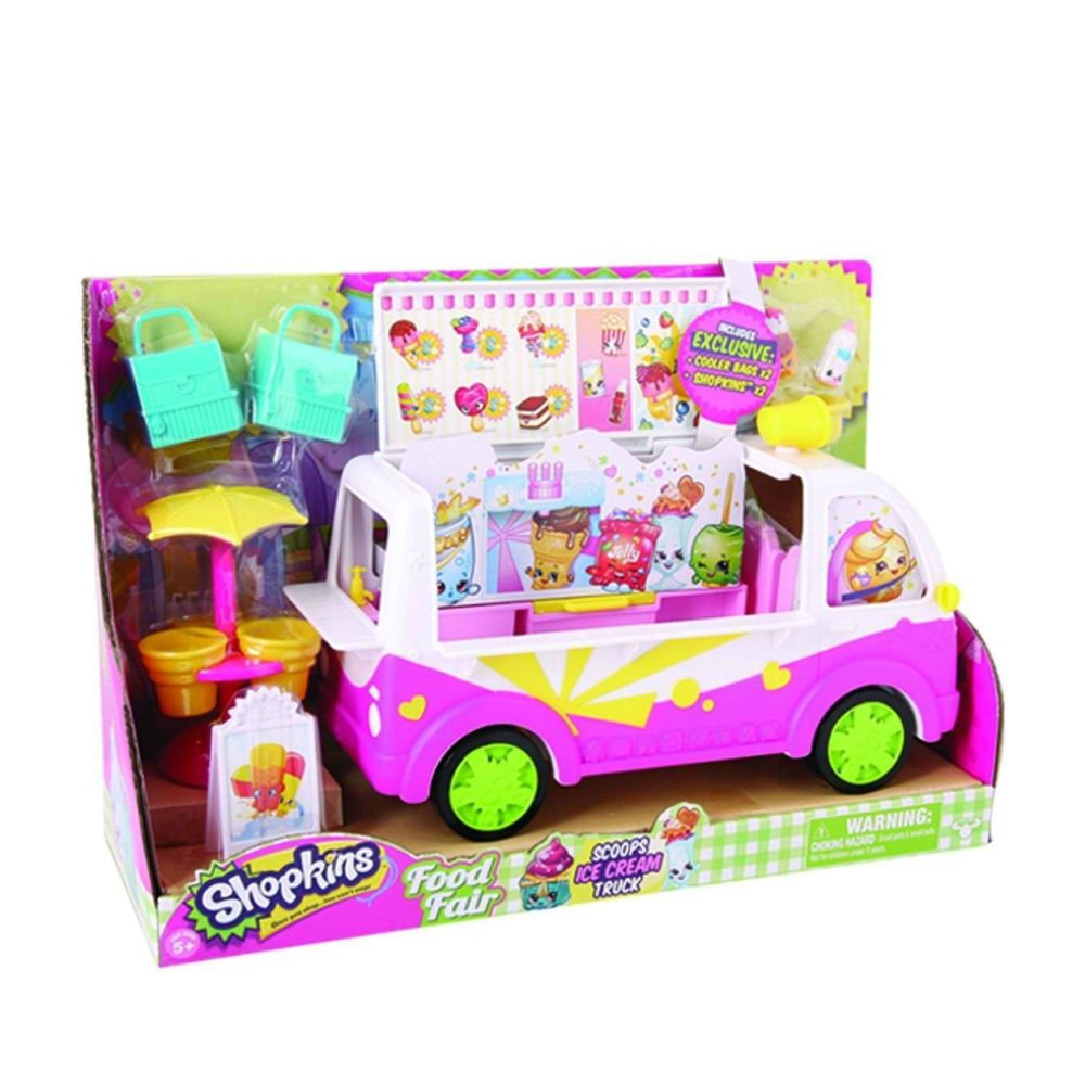 Shopkins Series 3 Scoops Ice Cream Truck Playset