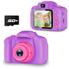 Seckton Upgrade Kids Selfie Camera, Christmas Birthday Gifts for Girls Age 3-9, HD Digital Video Cameras for Toddler, Portable Toy for 3 4 5 6 7 8