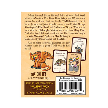 Steve Jackson Games Munchkin 10 Time Warp