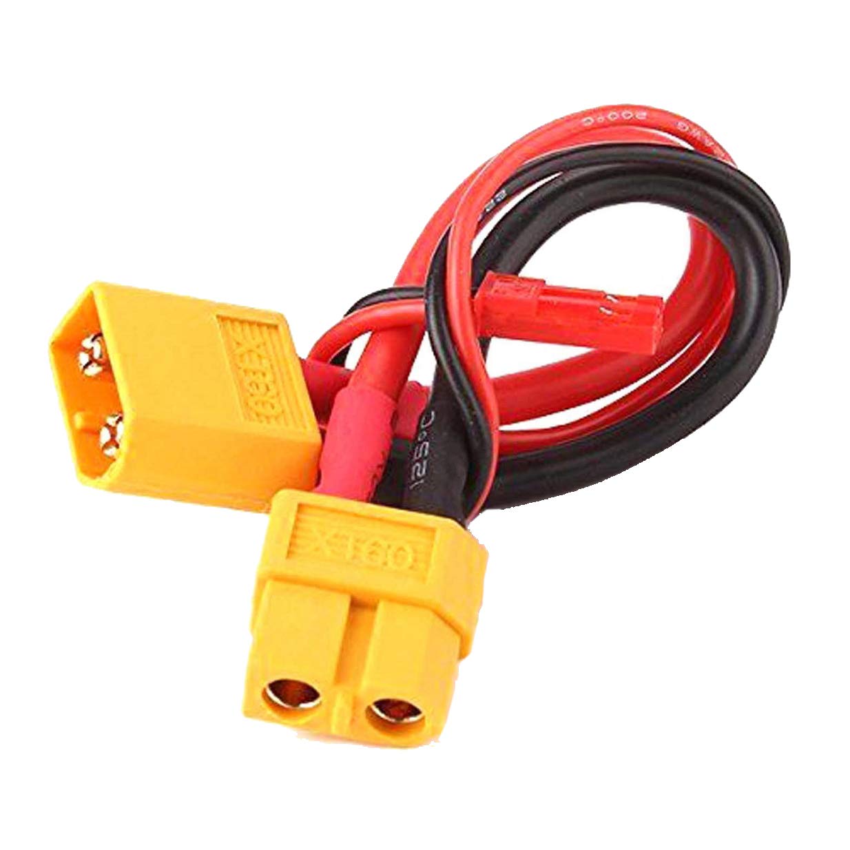 Share Goo 2PCS XT60 XT-60 Male to Female Battery Connector Adapter with JST Cable Compatible with RC Multicopter Quadcopter Gimbal