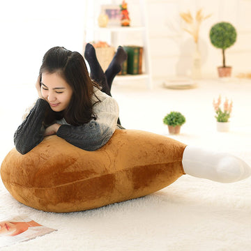 Creative Drumsticks Plush Toy Sleeping Pillow Cushion Cartoon Spoof Doll