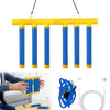 PATAZOK The Ultimate Reflex Challenge: Drop Stick Catching Game | Adjustable Speed, Reflective Sticks for All Ages Blue